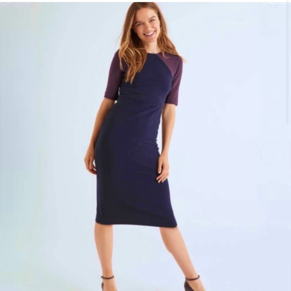 Boden Poppy Ottoman Dress